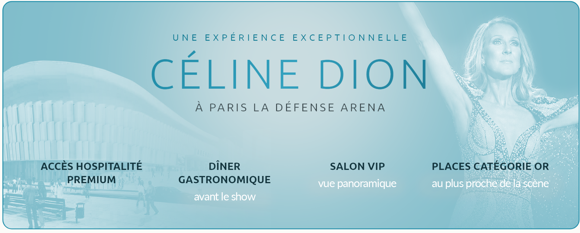 Une expérience exceptionnelle — Céline Dion à Paris La Défense Arena